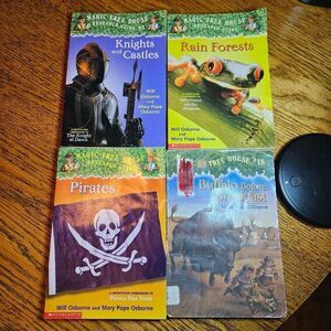 Magic Tree House Book Lot (4 Books) | Buffalo Before Breakfast + More